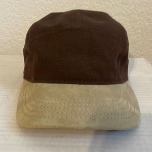 New Era 5 Panel Strap Back Hat - EUC